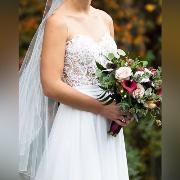 L’Amour by Calla Blanche wedding dress size 4 - Picture 8 of 9